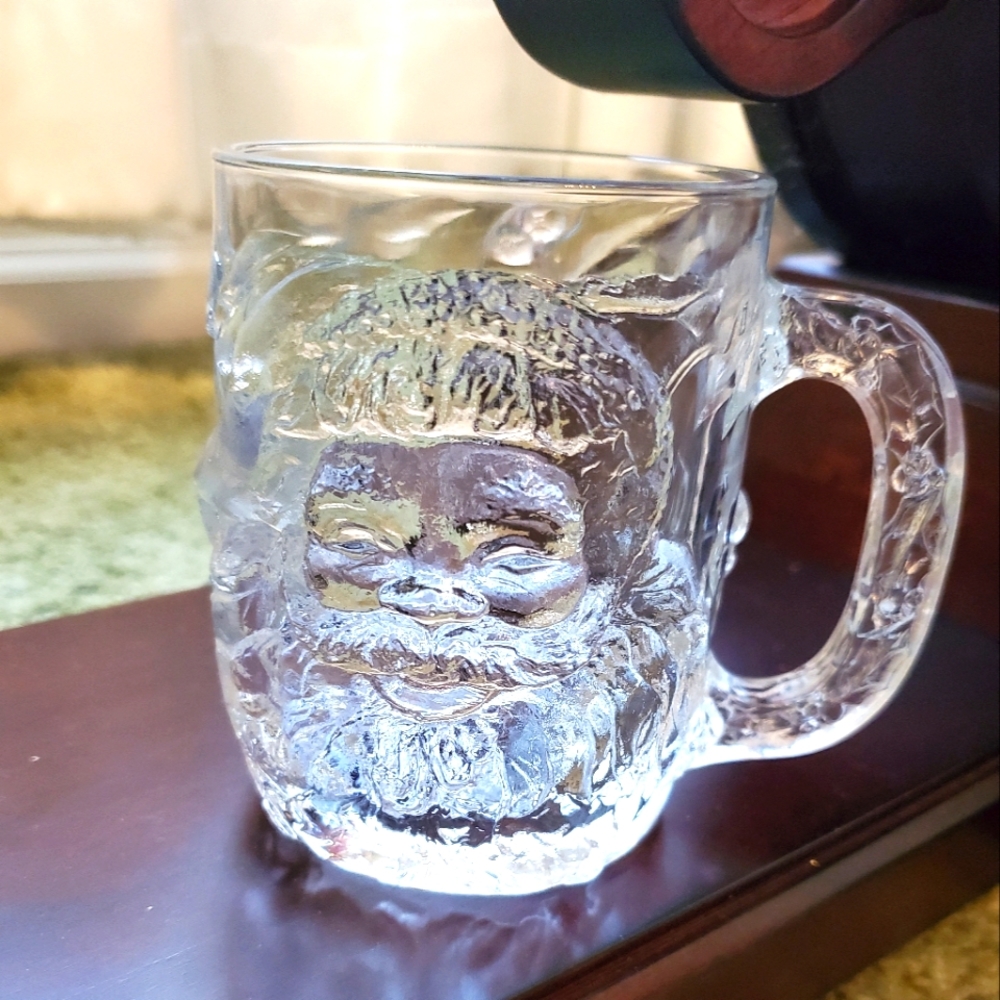 🆕🎅Santa glass☕️mug